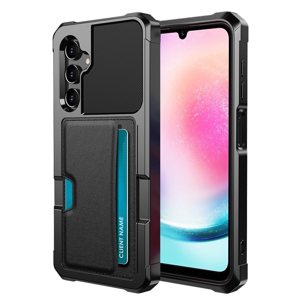 Samsung Galaxy A15 Tough Card Case zwart