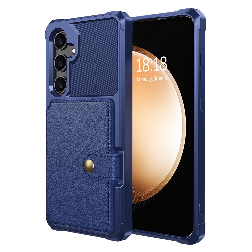 Samsung Galaxy S24 Plus Tough Multi-slot Hoesje Blauw