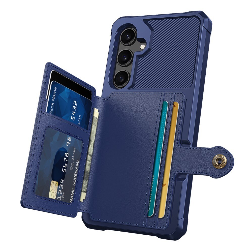 Samsung Galaxy S24 Plus Tough Multi-slot Hoesje Blauw