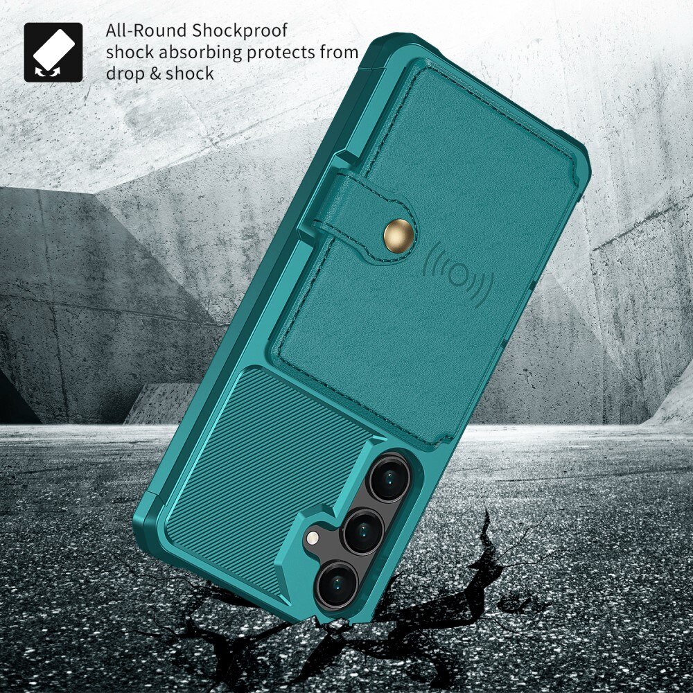 Samsung Galaxy S24 Plus Tough Multi-slot Case groen