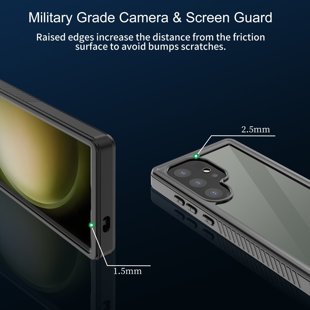 Samsung Galaxy S24 Ultra Waterdichte Case transparant