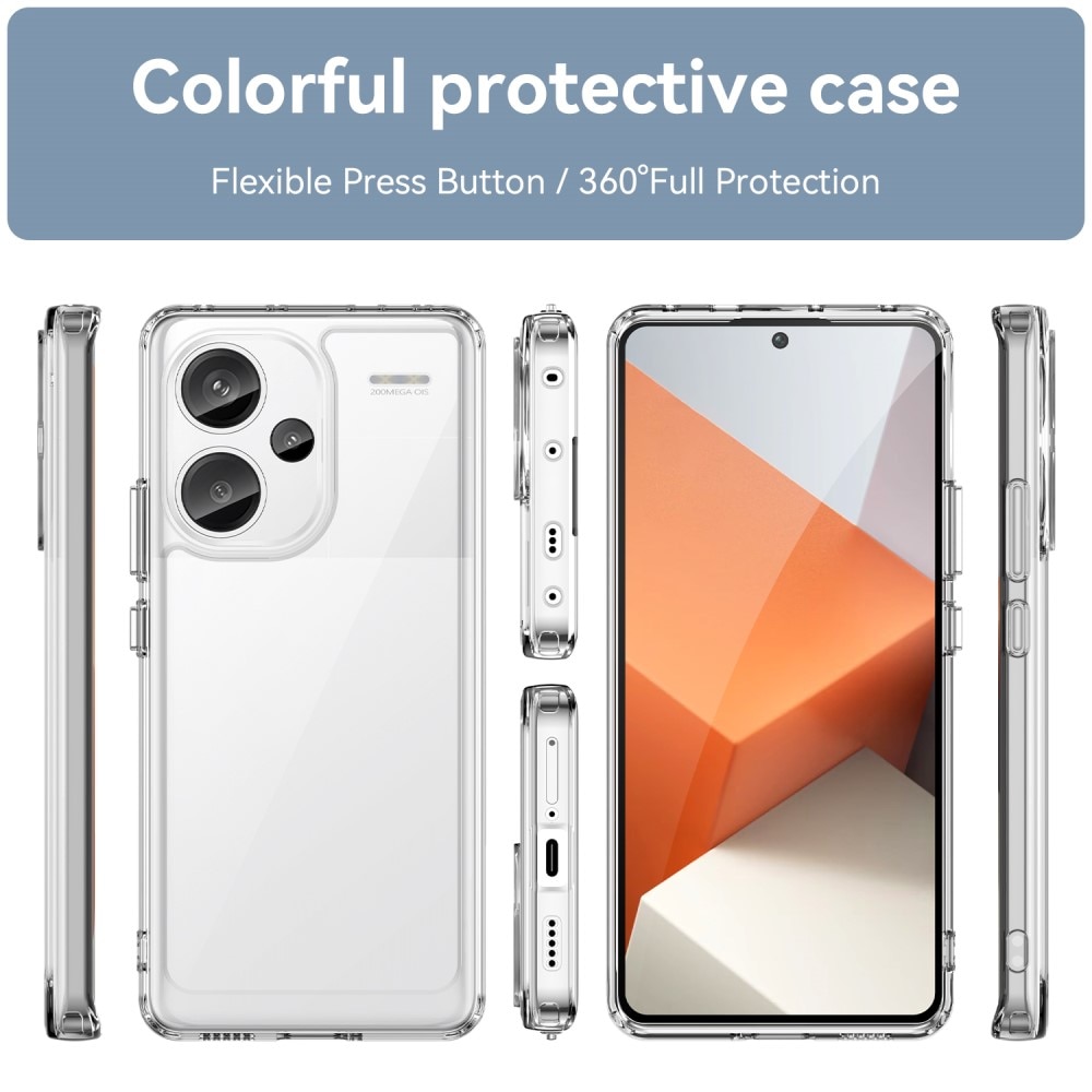Crystal Hybrid Case Xiaomi Redmi Note 13 Pro Plus transparant