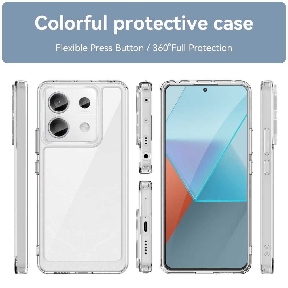 Crystal Hybrid Case Xiaomi Redmi Note 13 Pro transparant
