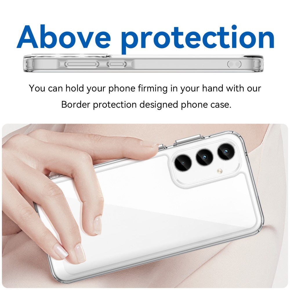 Crystal Hybrid Case Samsung Galaxy A35 transparant