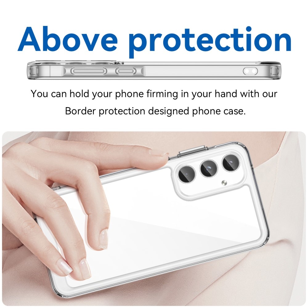 Crystal Hybrid Case Samsung Galaxy A55 transparant