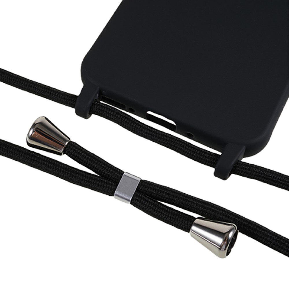 Samsung Galaxy S24 Plus Hoesje Halsband zwart