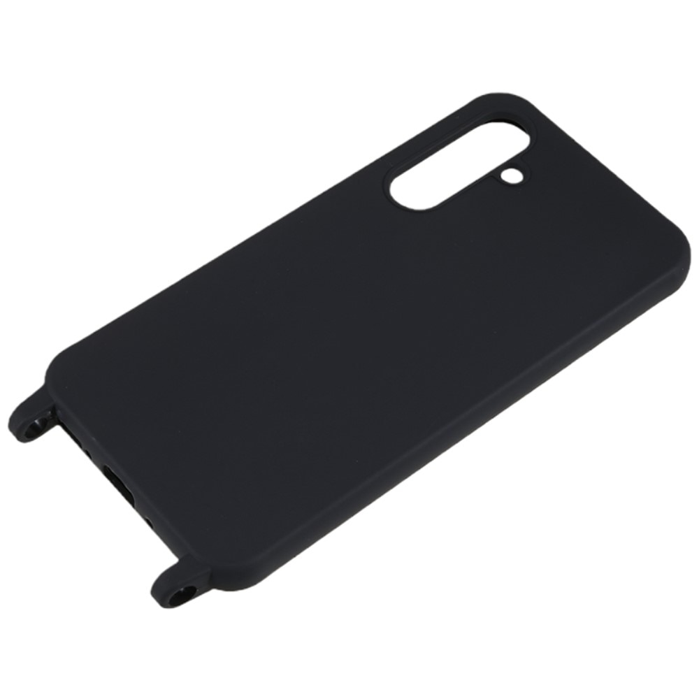 Samsung Galaxy S24 Plus Hoesje Halsband zwart