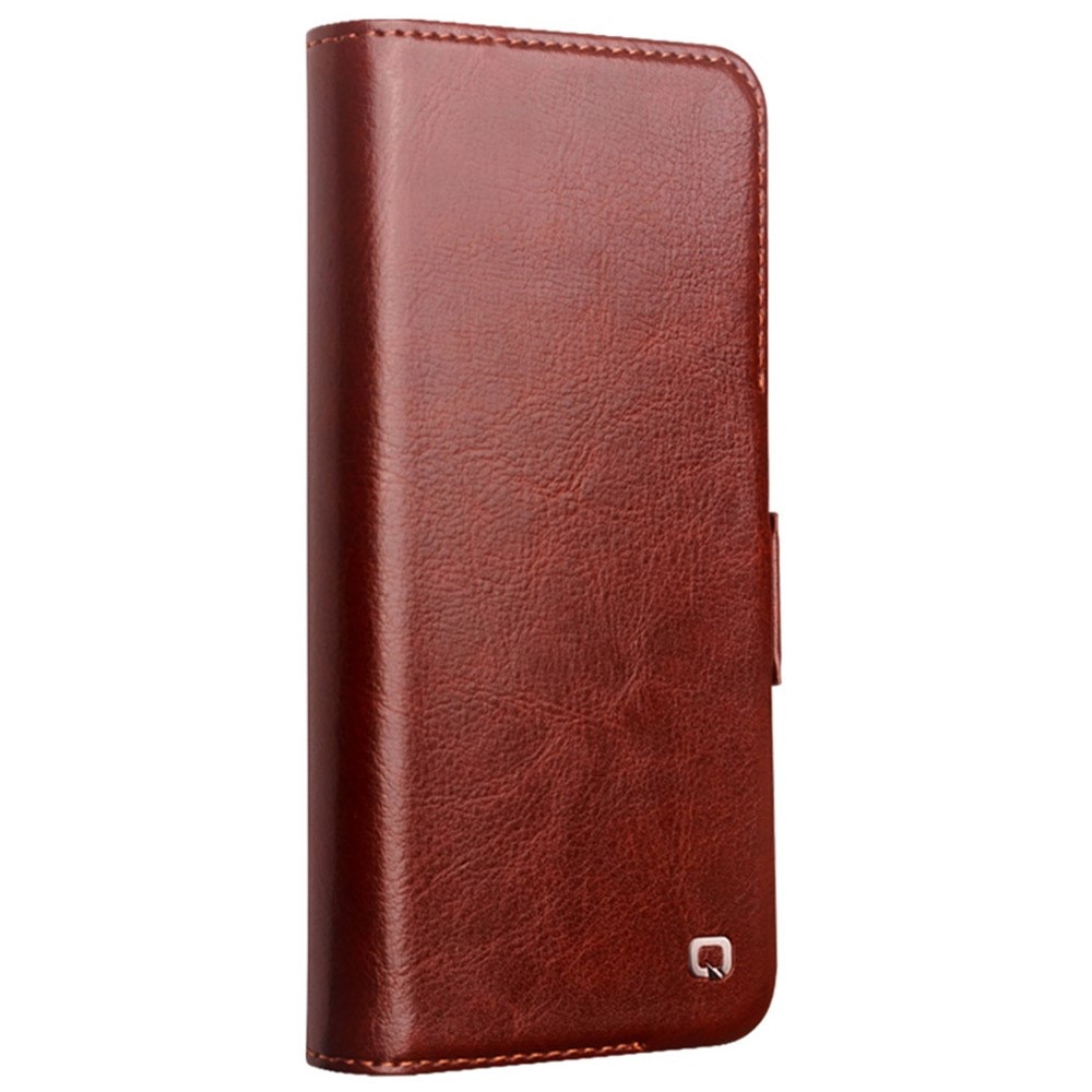 Leather Wallet Case Samsung Galaxy S24 Plus Brown