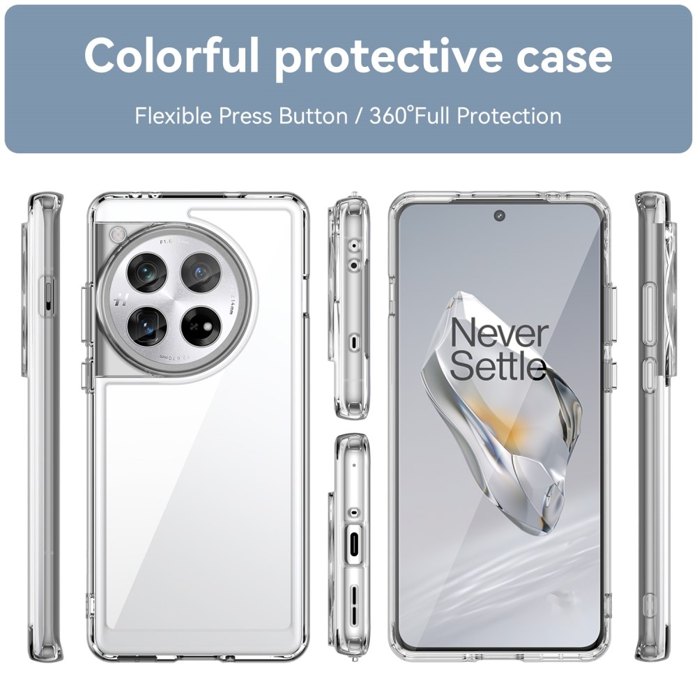 Crystal Hybrid Case OnePlus 12  transparant