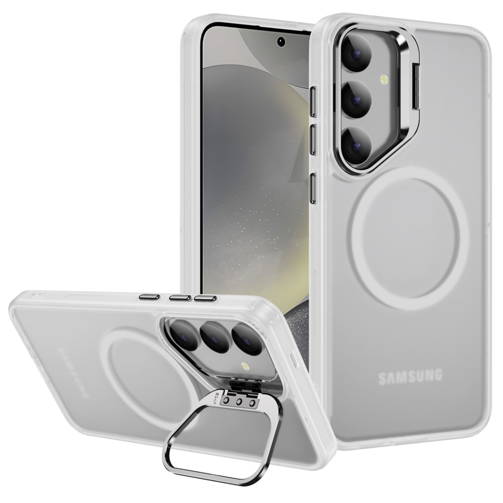 Samsung Galaxy S24 Ultra Hybridcase Kickstand MagSafe transparant