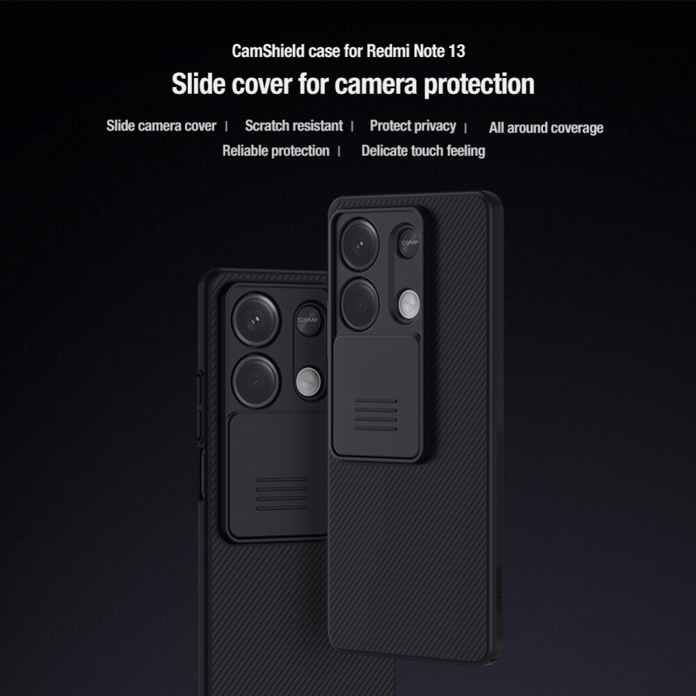CamShield Case Xiaomi Redmi Note 13 Zwart