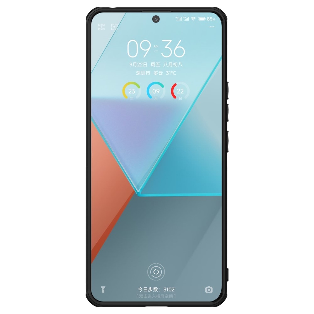 Super Frosted Shield Xiaomi Redmi Note 13 Pro 5G zwart