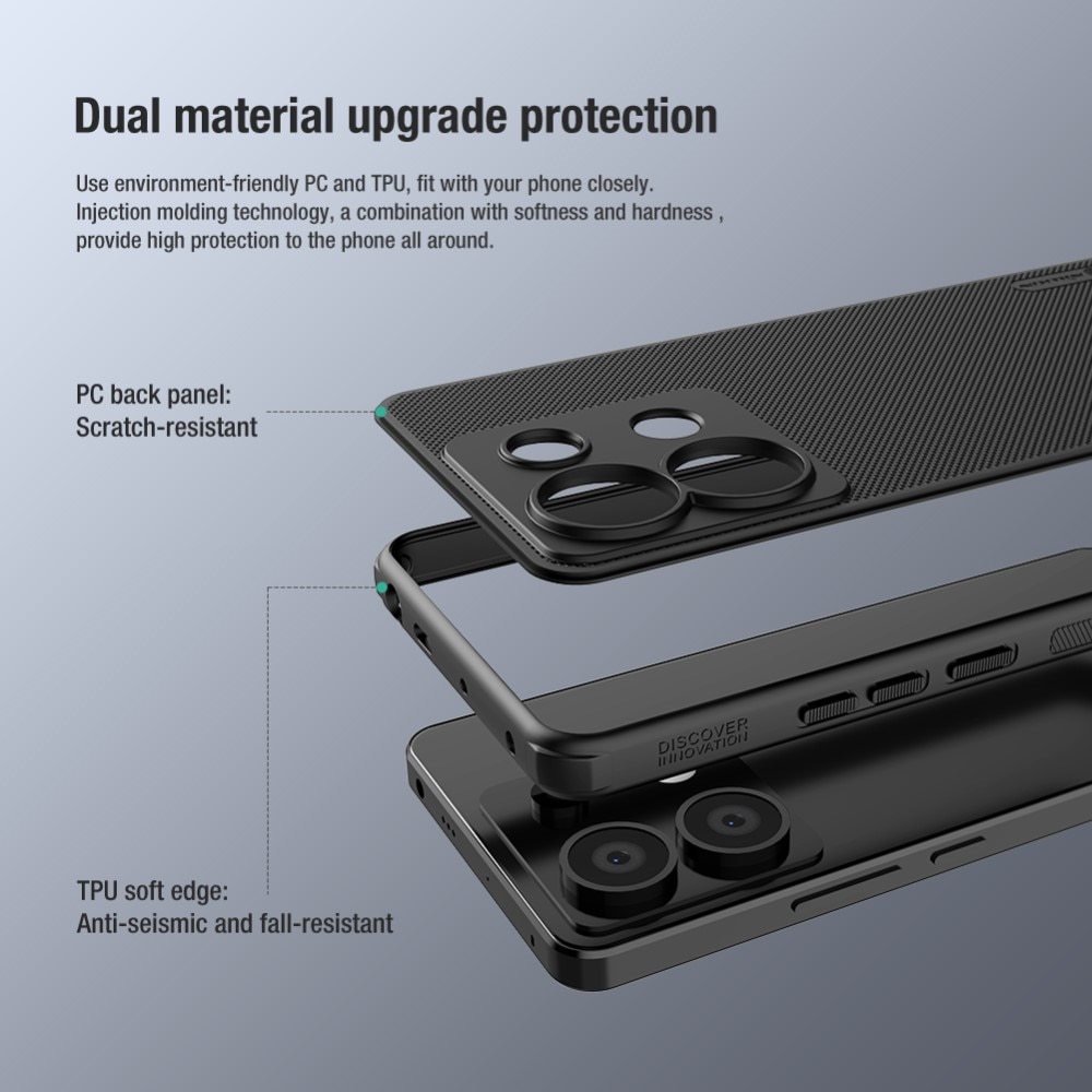 Super Frosted Shield Xiaomi Redmi Note 13 Pro zwart