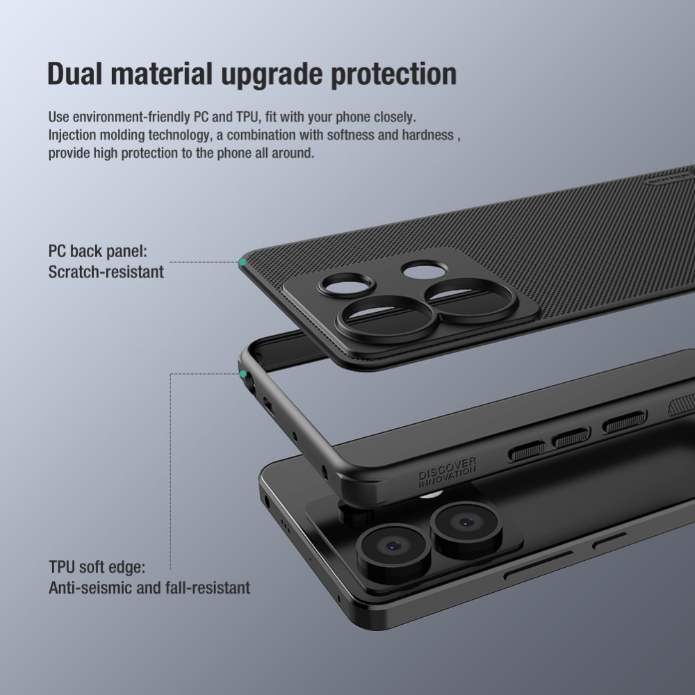 Super Frosted Shield Xiaomi Redmi Note 13 Pro 5G zwart