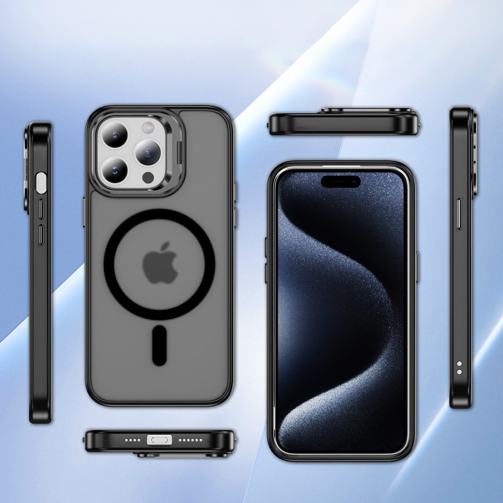 iPhone 14 Pro Hybridcase Kickstand MagSafe zwart