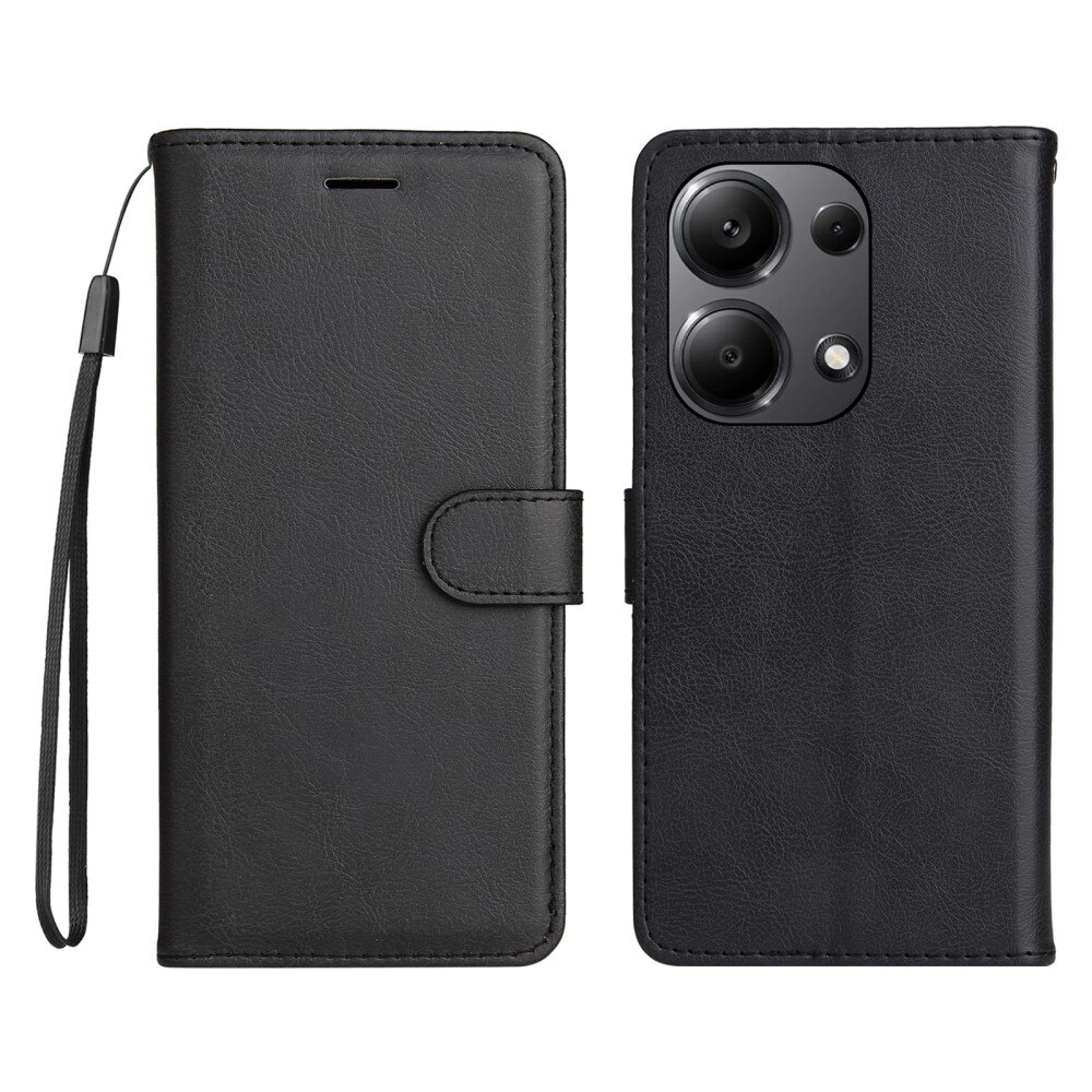 Xiaomi Redmi Note 13 Pro 4G Bookcover hoesje zwart