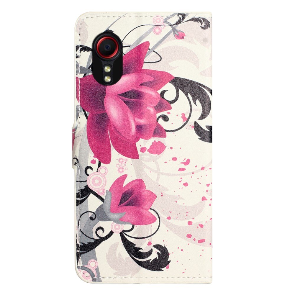 Samsung Galaxy Xcover 7 Bookcover hoesje Flowers