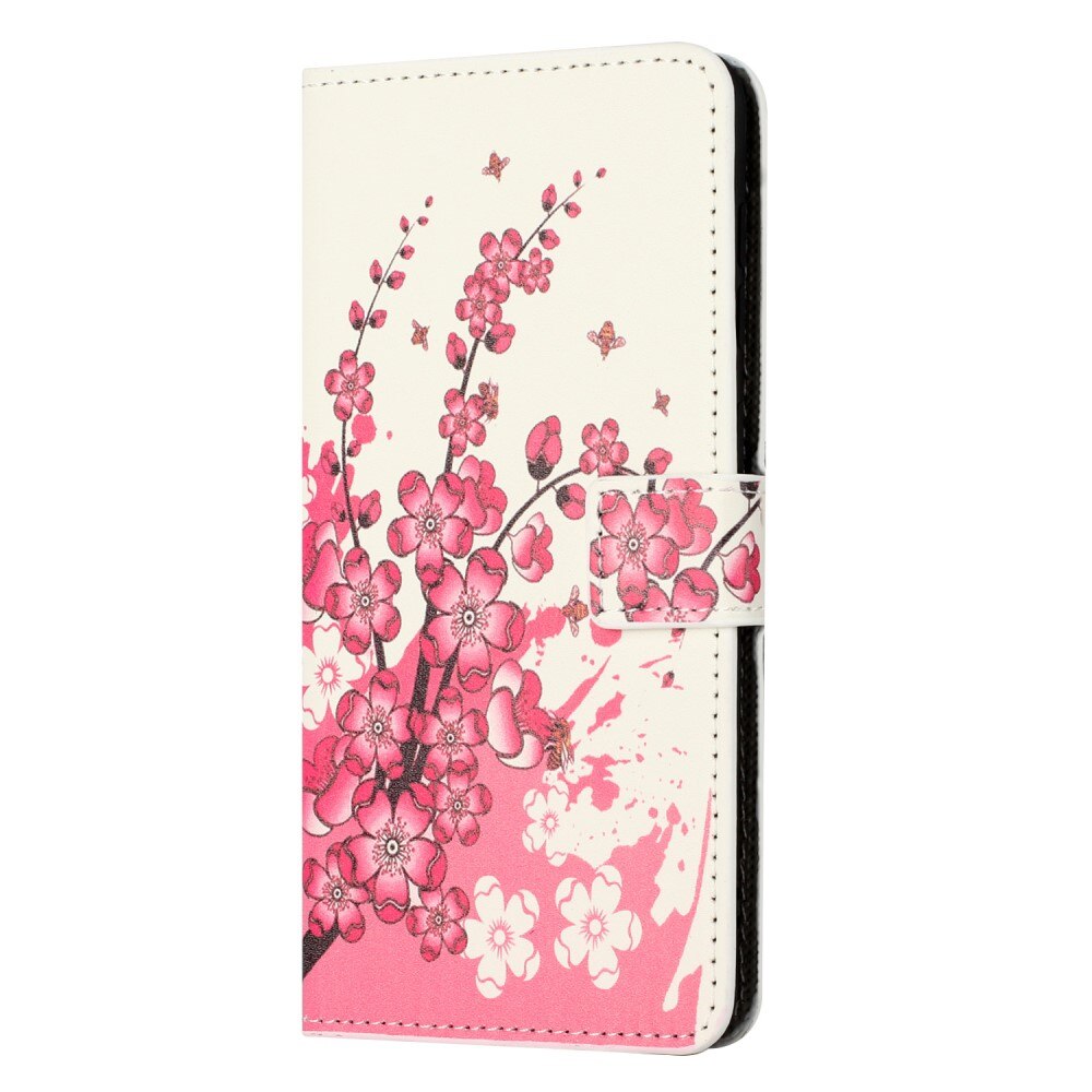 Samsung Galaxy Xcover 7 Bookcover hoesje Kersenbloemen