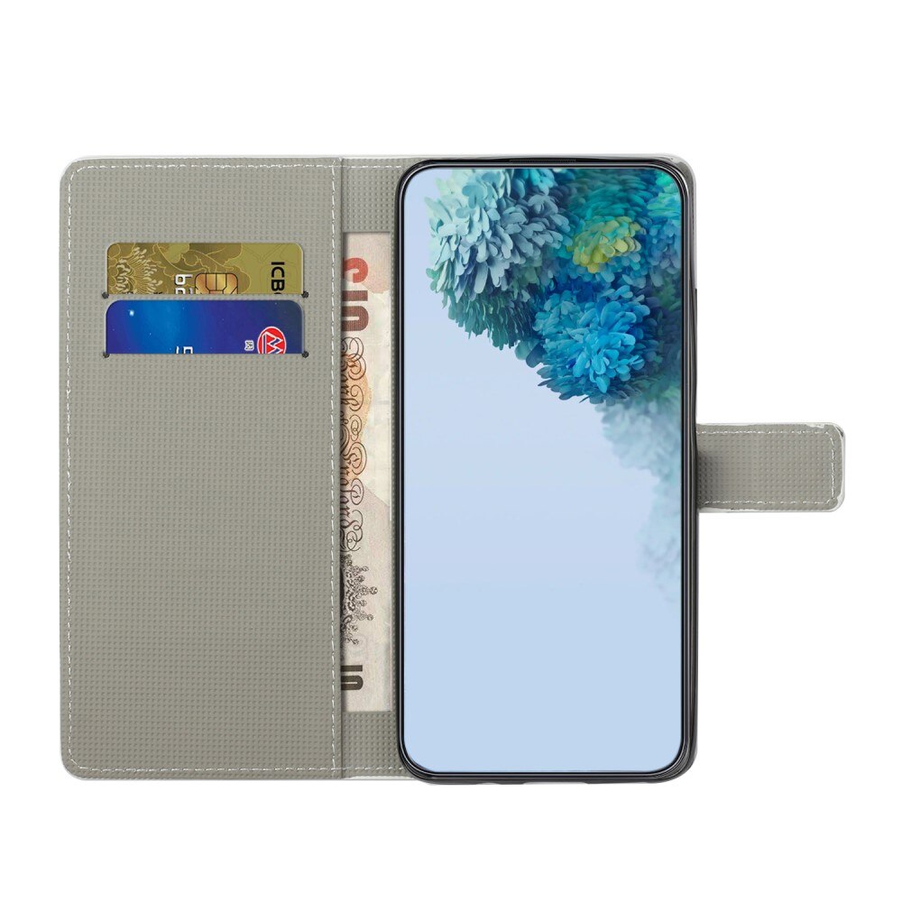 Samsung Galaxy Xcover 7 Bookcover hoesje zwarte vlinder