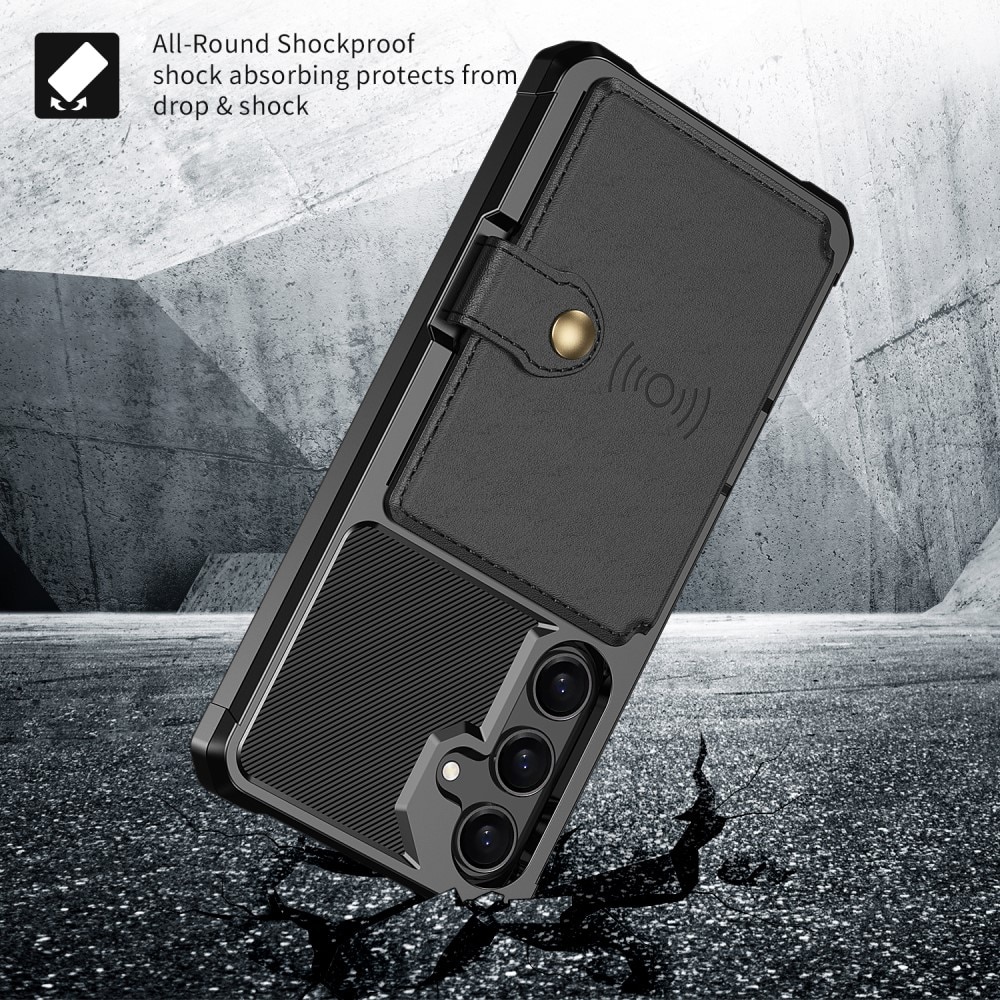 Samsung Galaxy A35 Tough Multi-slot Case zwart