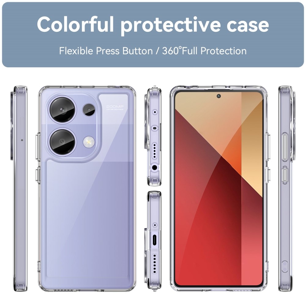 Crystal Hybrid Case Xiaomi Redmi Note 13 Pro 4G transparant