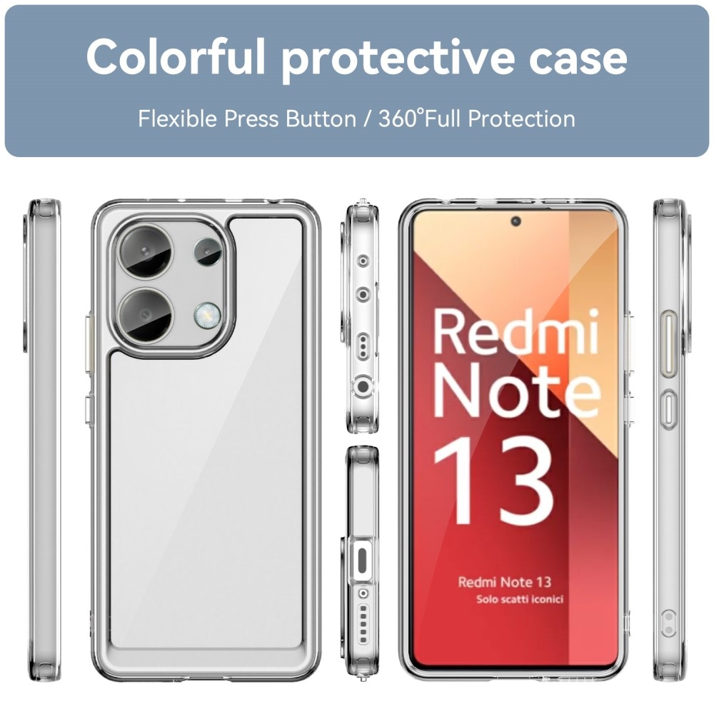 Crystal Hybrid Case Xiaomi Redmi Note 13 4G transparant