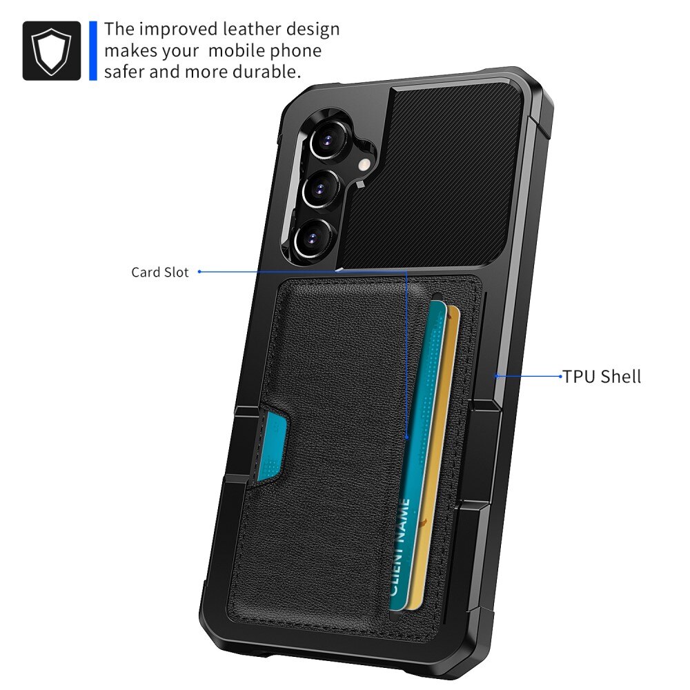 Samsung Galaxy A55 Tough Card Case zwart