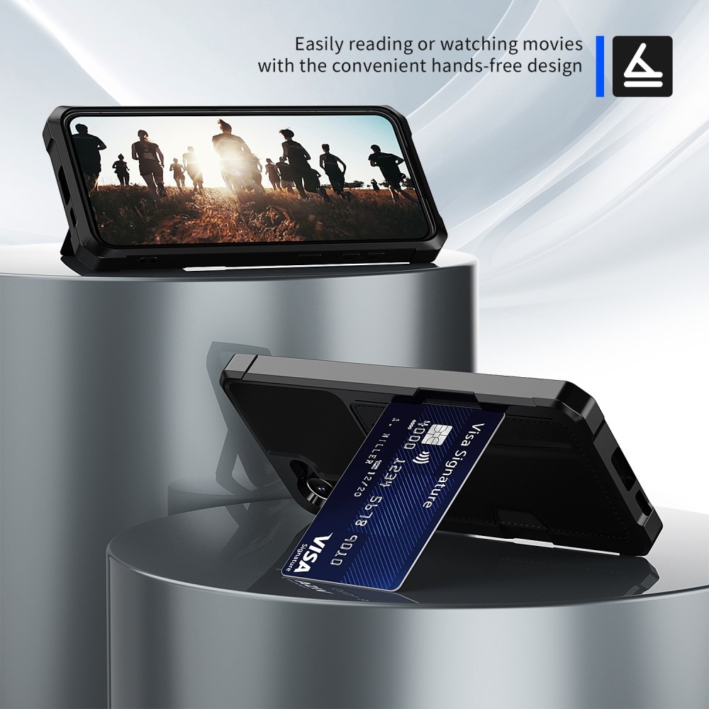 Samsung Galaxy A55 Tough Card Case zwart