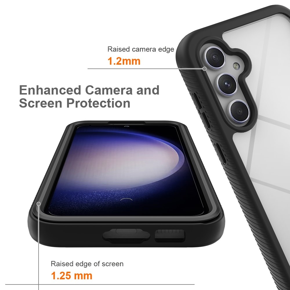 Samsung Galaxy A55 Full Protection Case zwart
