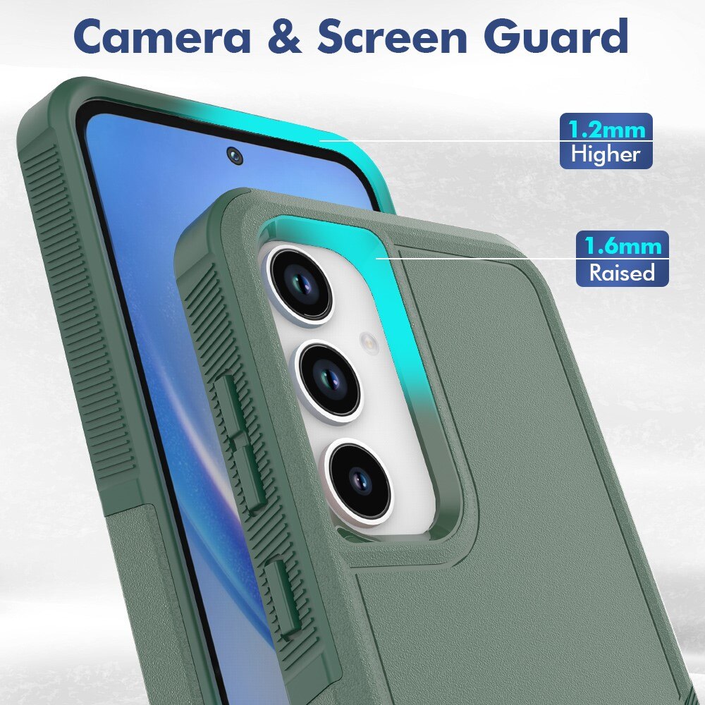 Samsung Galaxy A55 Off-road Hybridcase groen