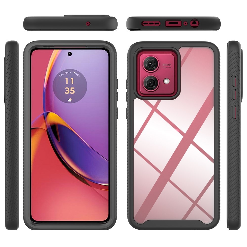 Motorola Moto G84 Full Protection Case zwart