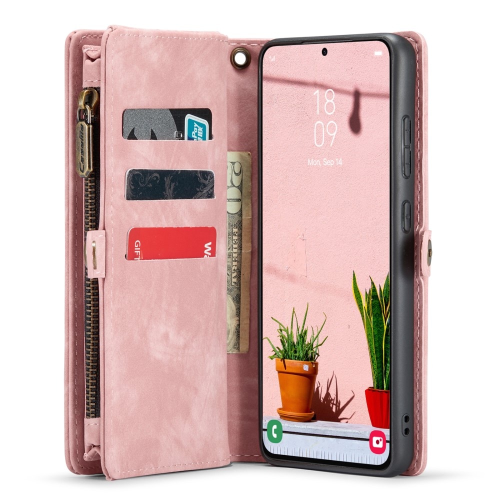 Multi-slot Hoesje Samsung Galaxy S24 roze