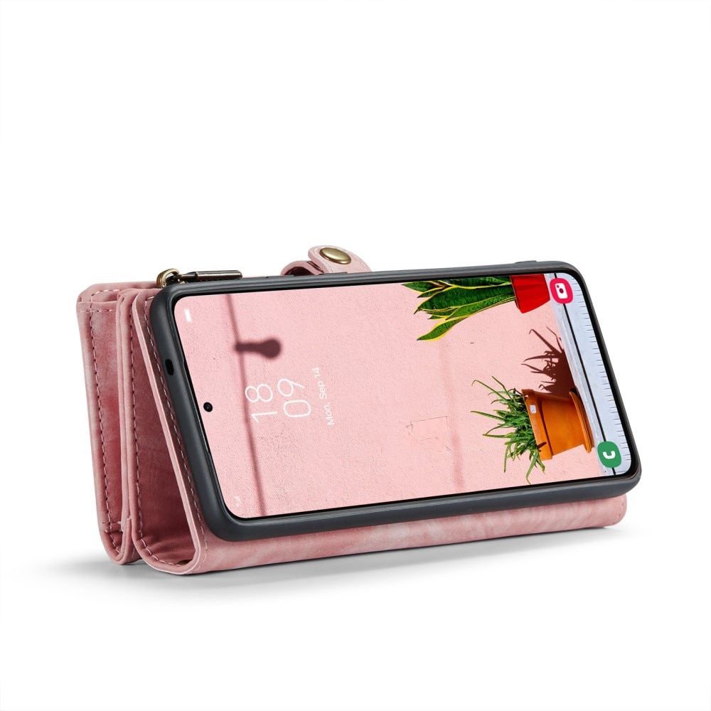 Multi-slot Hoesje Samsung Galaxy S24 roze