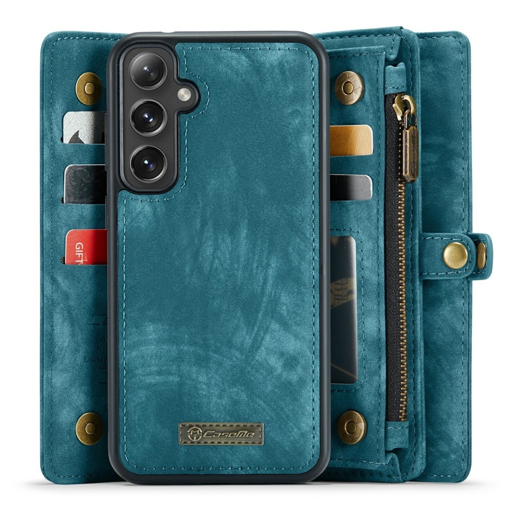 Multi-slot Hoesje Samsung Galaxy S24 blauw