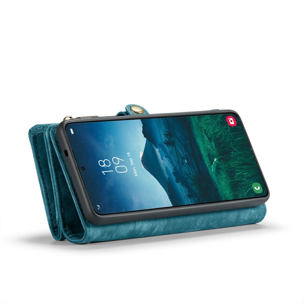Multi-slot Hoesje Samsung Galaxy S24 Plus blauw