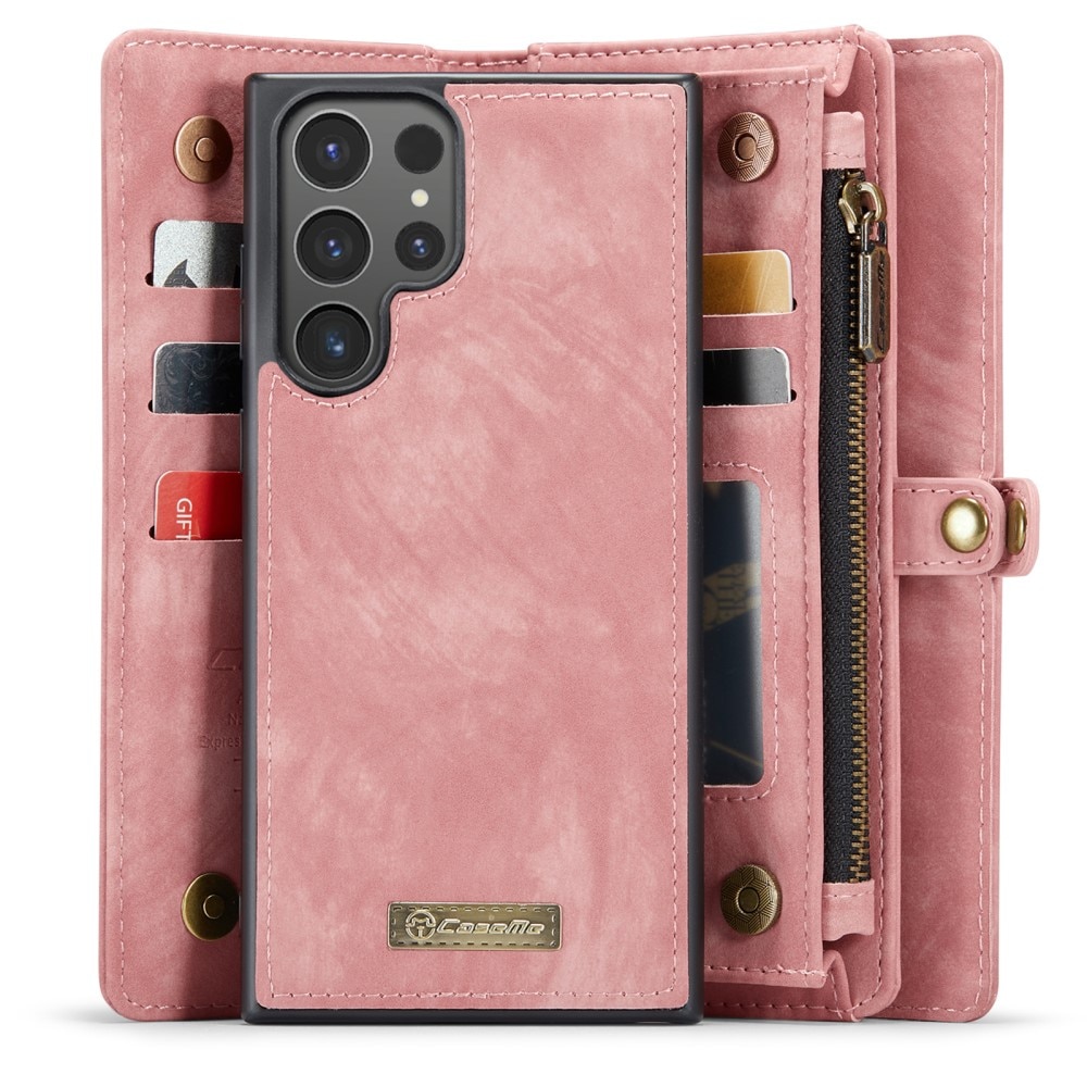 Multi-slot Hoesje Samsung Galaxy S24 Ultra roze