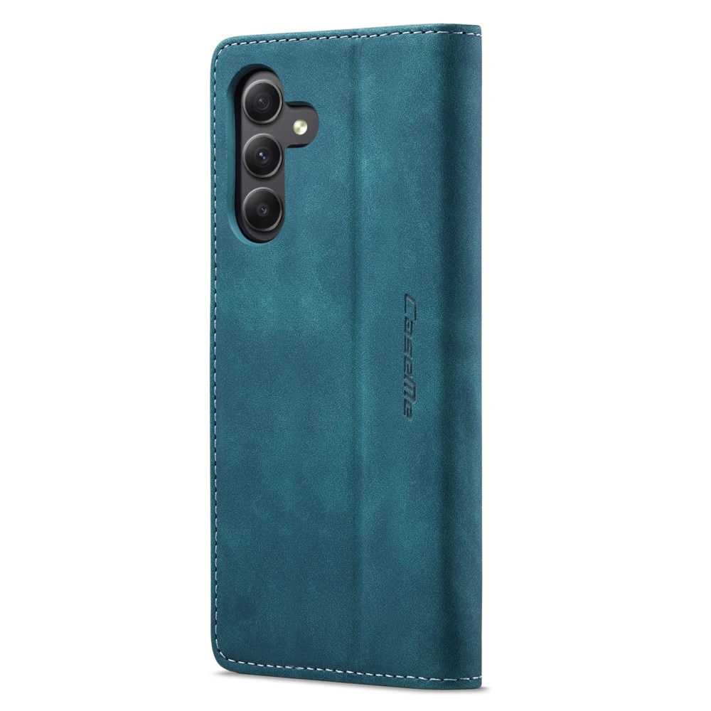 Slim Bookcover hoesje Samsung Galaxy A15 blauw