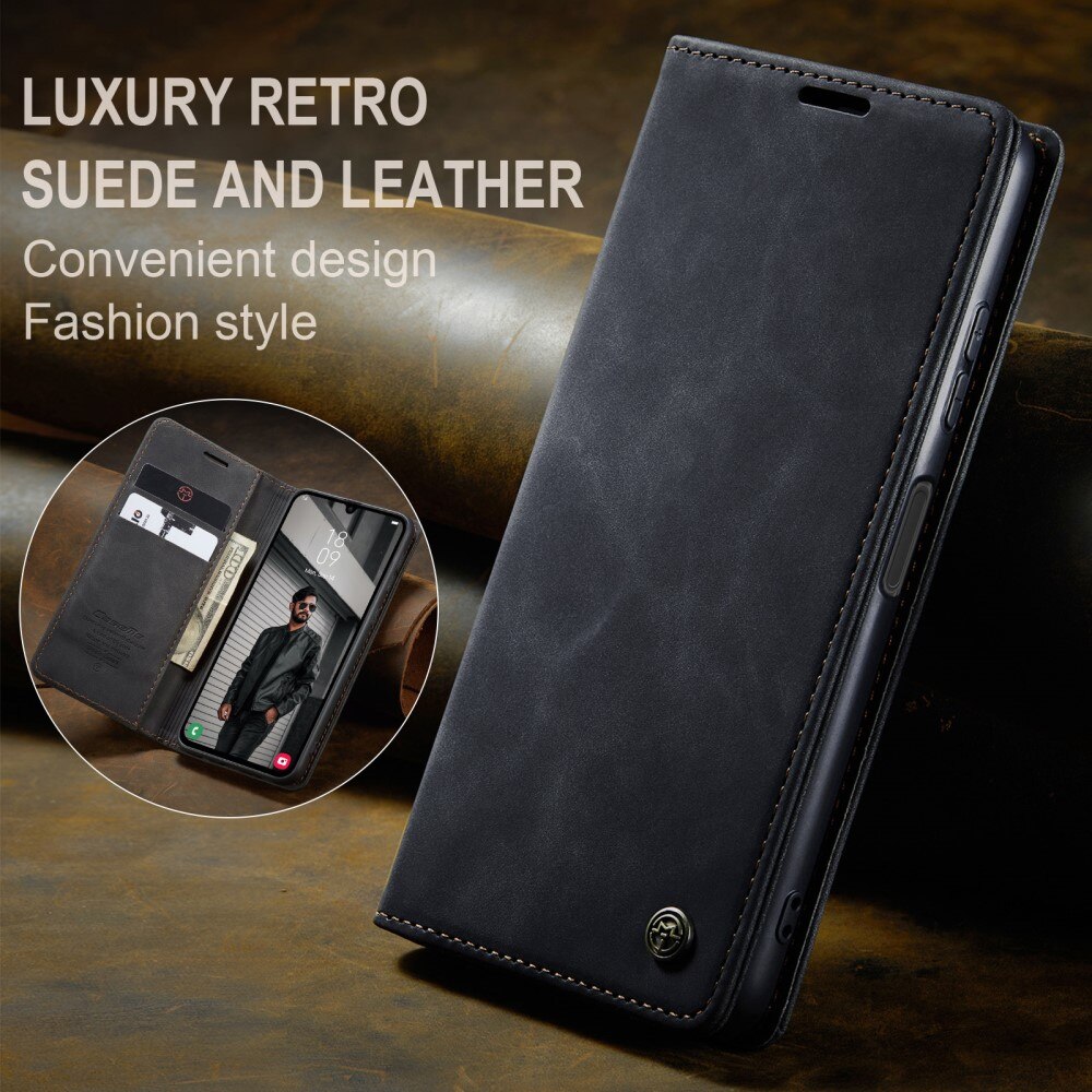 Slim Bookcover Hoesje Samsung Galaxy A15 Zwart