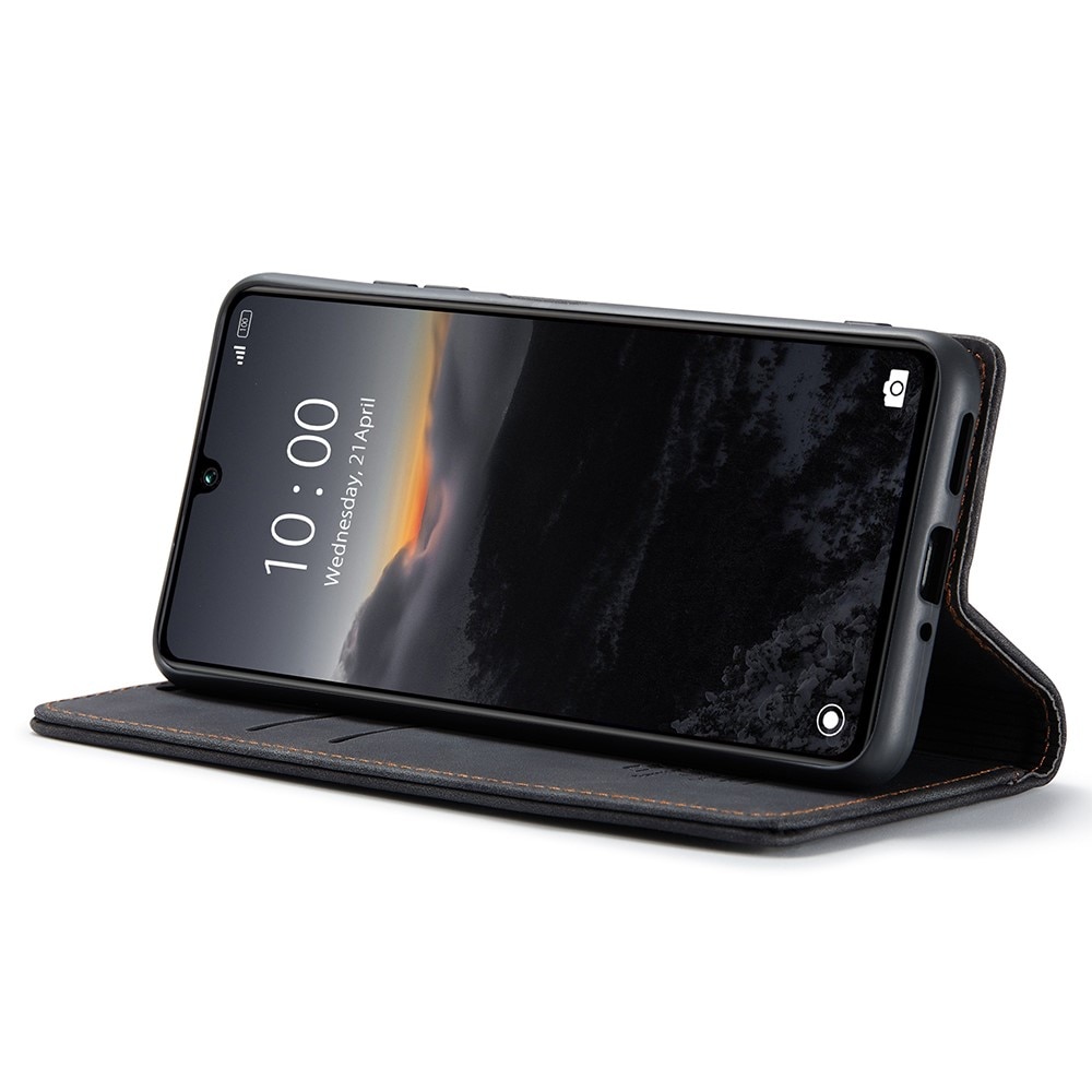 Slim Bookcover hoesje Xiaomi Redmi 13C zwart