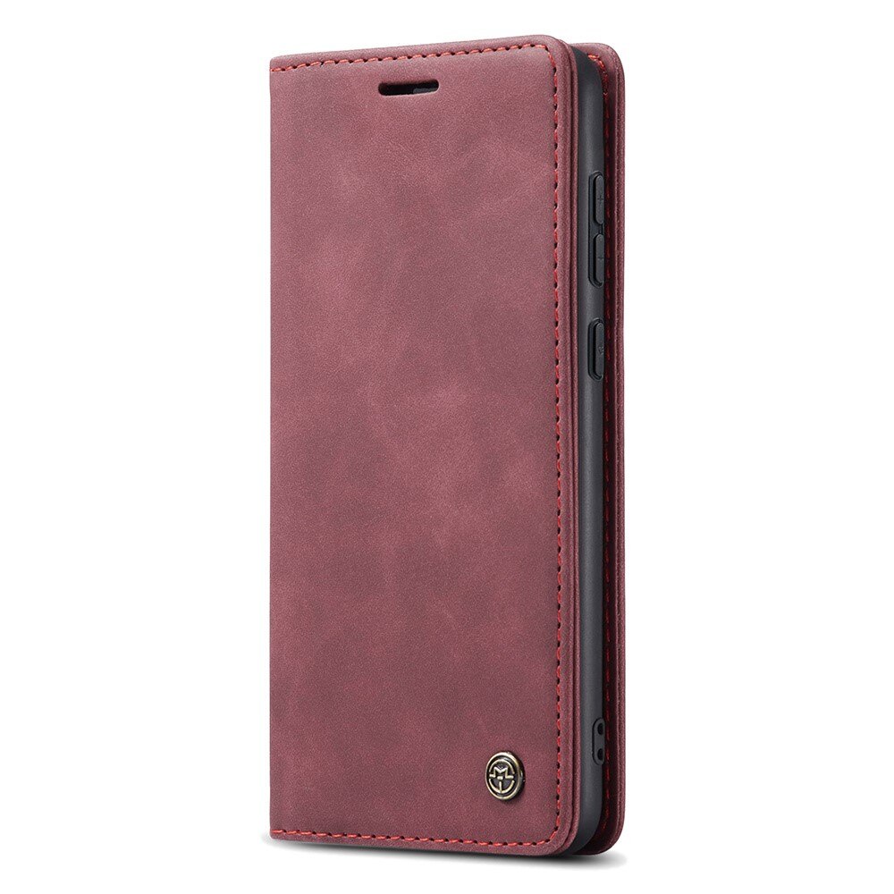 Slim Bookcover hoesje OnePlus 12 rood