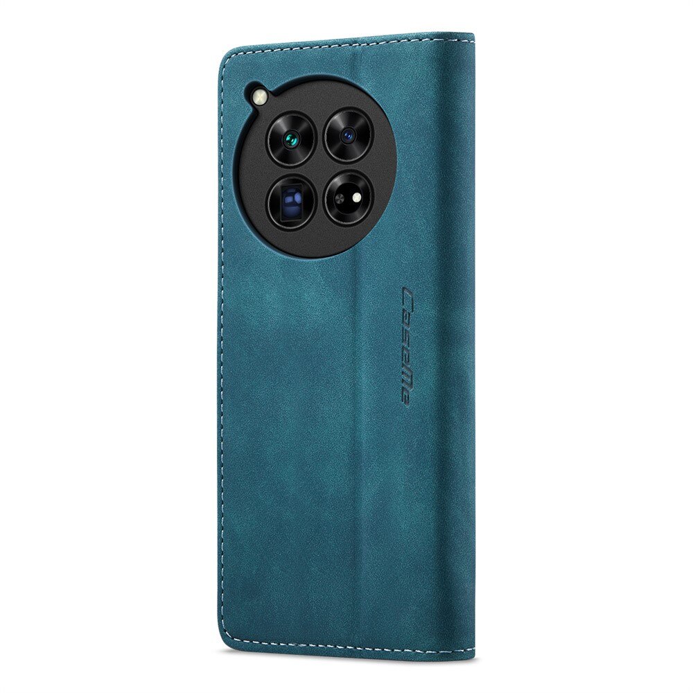 Slim Bookcover hoesje OnePlus 12 blauw