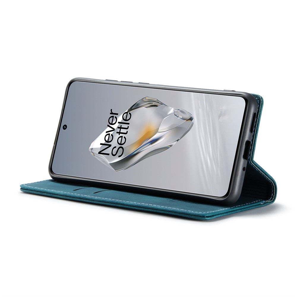 Slim Bookcover hoesje OnePlus 12 blauw