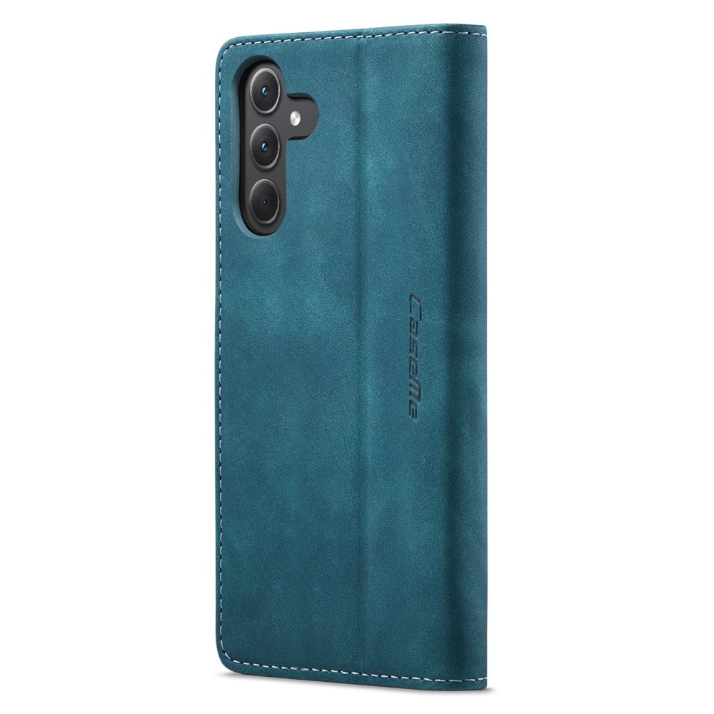 Slim Bookcover hoesje Samsung Galaxy A35 blauw