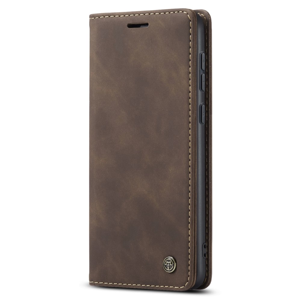 Slim Bookcover Hoesje Samsung Galaxy A35 Bruin
