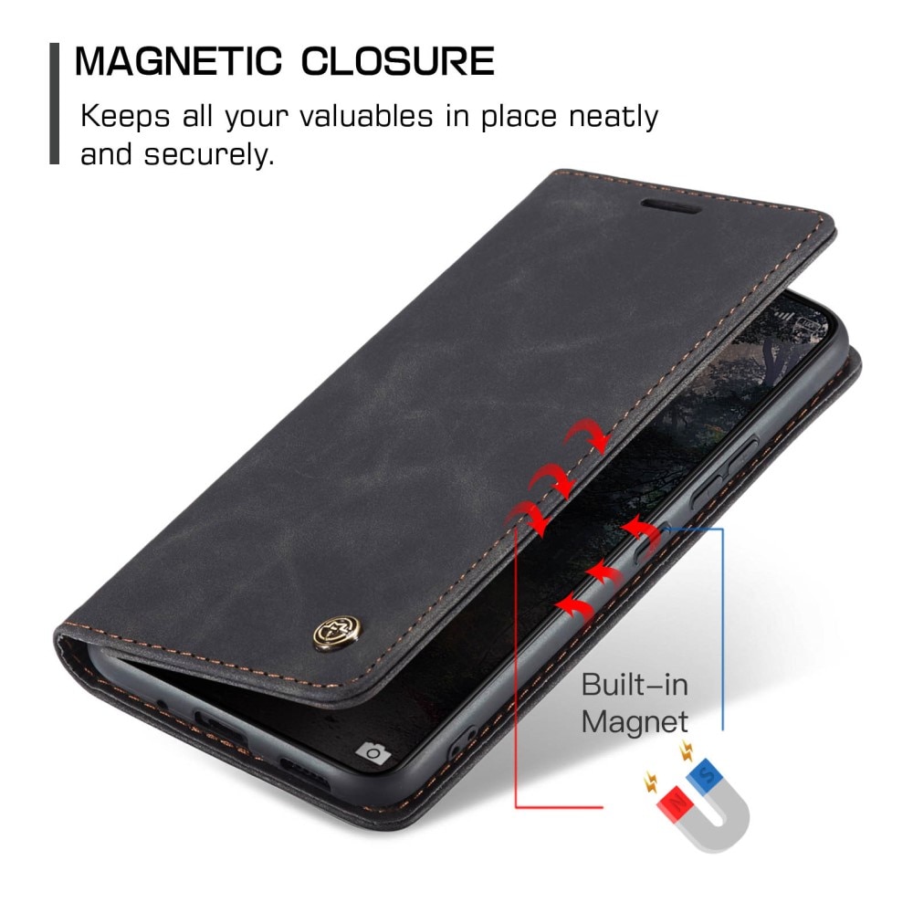 Slim Bookcover hoesje Xiaomi 14 zwart