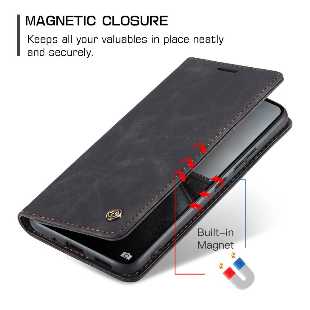 Slim Bookcover hoesje Xiaomi 14 Pro zwart