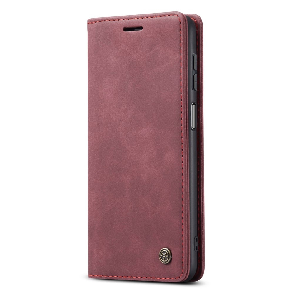 Slim Bookcover hoesje Samsung Galaxy A25 rood