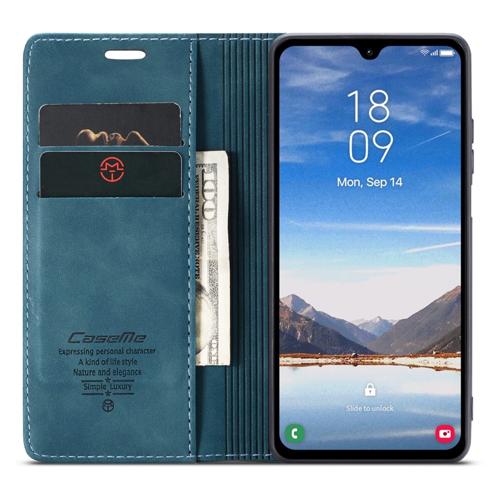 Slim Bookcover hoesje Samsung Galaxy A05s blauw