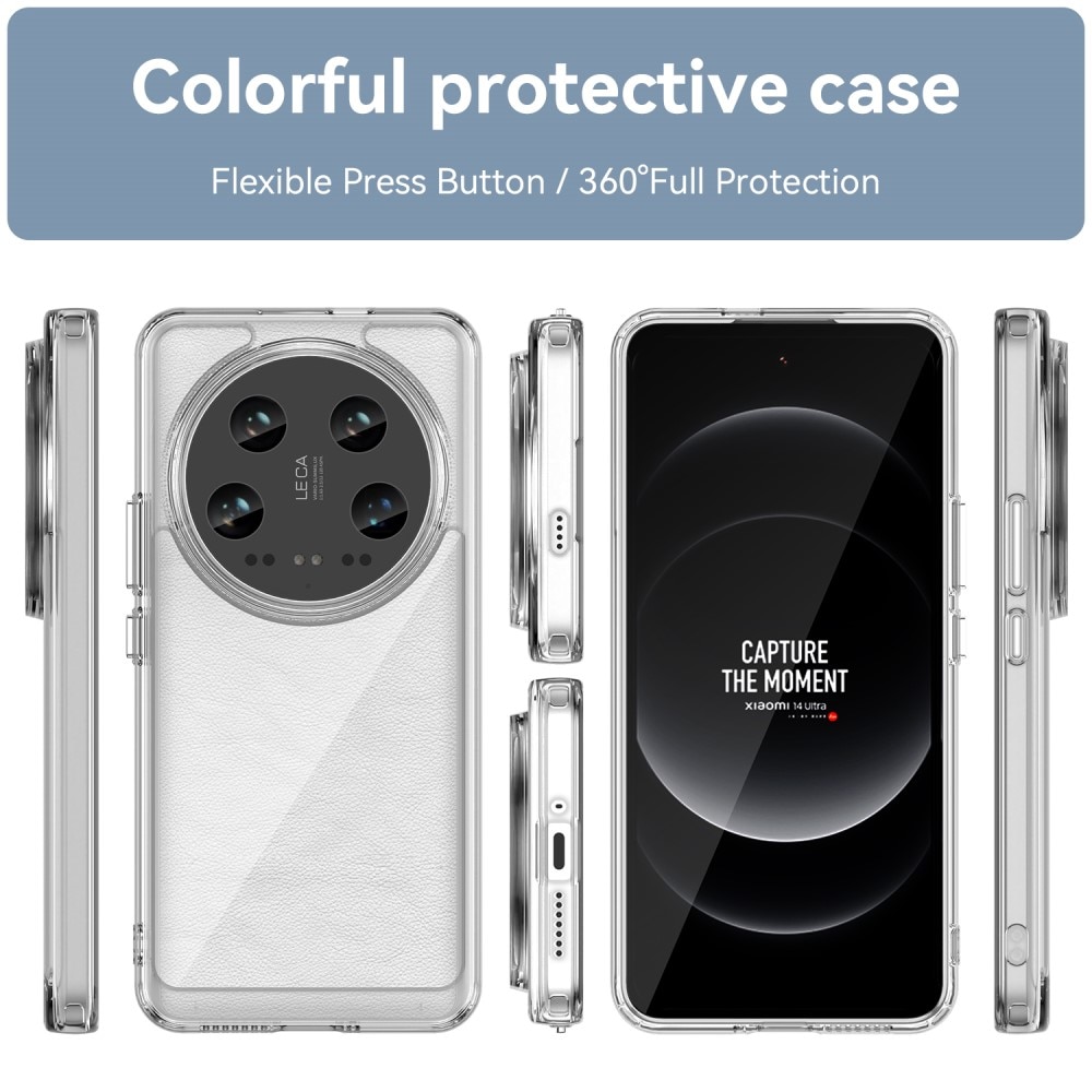 Crystal Hybrid Case Xiaomi 14 Ultra transparant