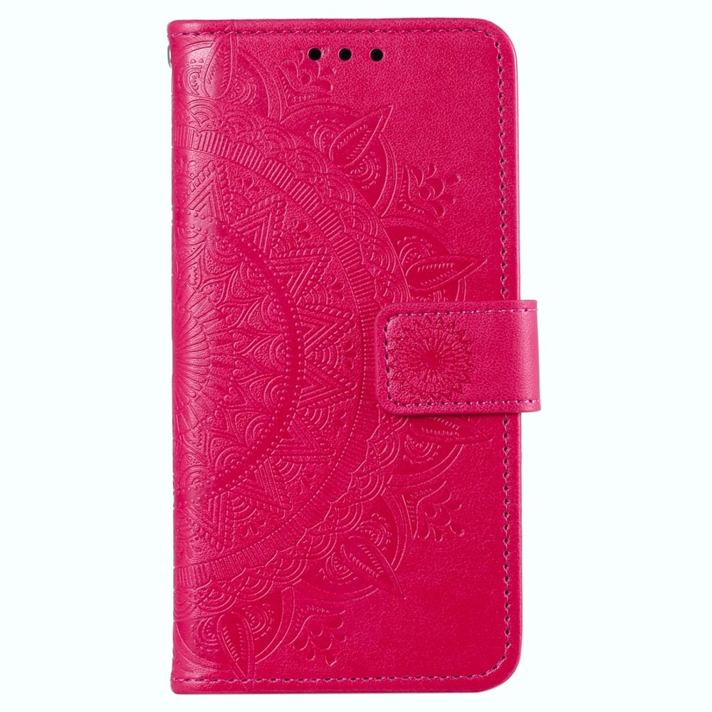 Sony Xperia 10 VI Leren Mandalahoesje Roze